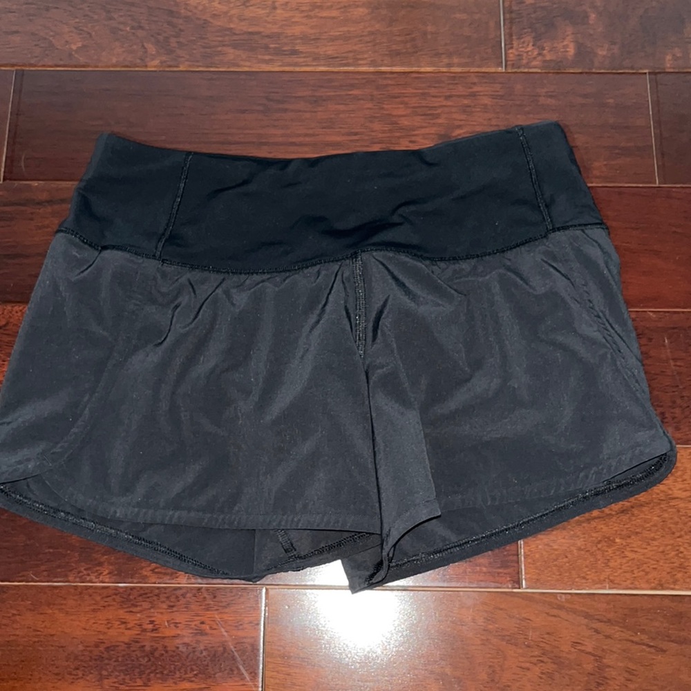 lululemon Black shorts size 2